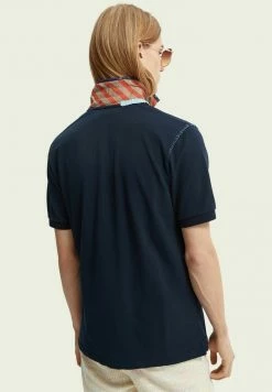 Scotch & Soda Polo - Navy -Scotch & Soda Soldes 41f371e26ca142dd97df5527400d8c28