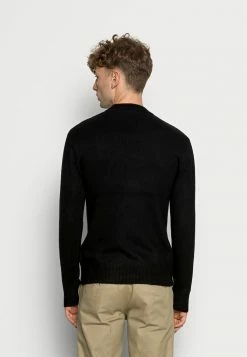 Scotch & Soda SOFT CREWNECK PULL WITH HIGHER COLLAR - Pullover - Black 7 Scotch & Soda SOFT CREWNECK PULL WITH HIGHER COLLAR - Pullover - Black -Scotch & Soda Soldes 41ff7fced60e4868b5816ed5a6b3fedc