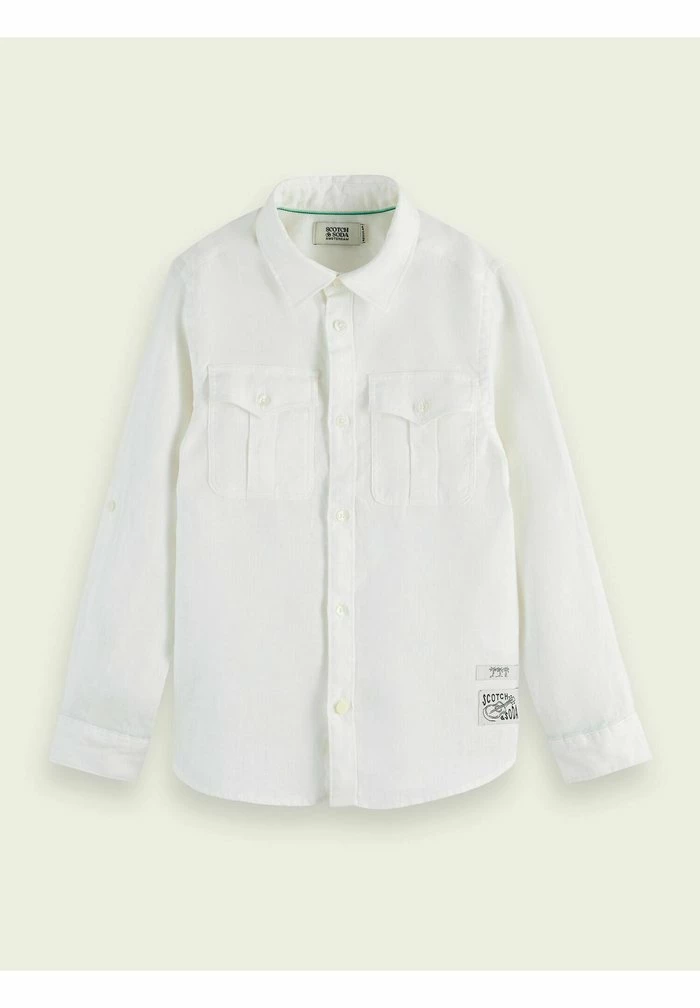 Scotch & Soda Chemise - Off White 5 Scotch & Soda Chemise - Off White – Image 5