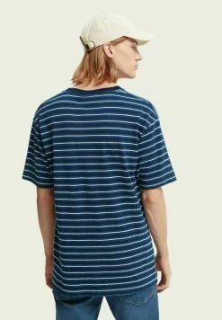 Scotch & Soda T-shirt Imprimé - Blue 8 Scotch & Soda T-shirt Imprimé - Blue -Scotch & Soda Soldes 42884e2b7e36448e9910ff68eddf41dc