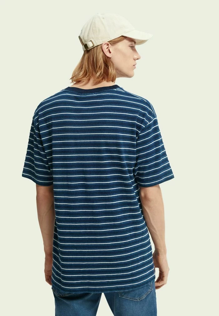 Scotch & Soda T-shirt Imprimé - Blue 3 Scotch & Soda T-shirt Imprimé - Blue – Image 3