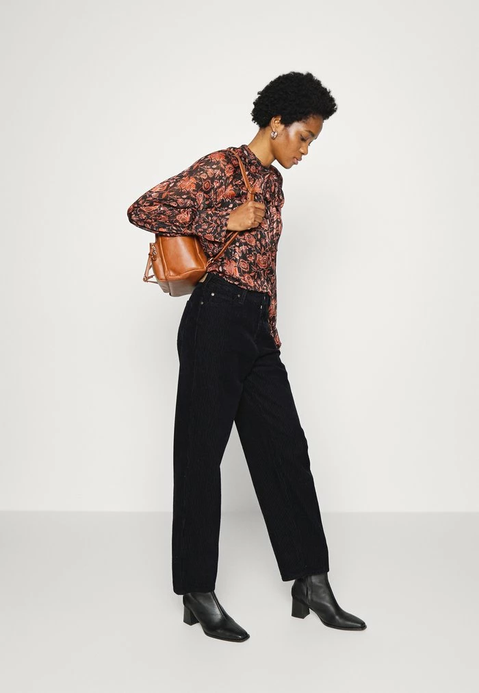 Scotch & Soda SHEER RECYCLED RUFFLE - Blouse - Red 2 Scotch & Soda SHEER RECYCLED RUFFLE - Blouse - Red – Image 2