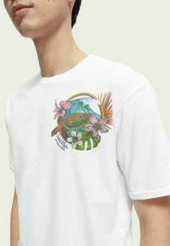 Scotch & Soda RELAXED FIT - T-shirt Imprimé - White 7 Scotch & Soda RELAXED FIT - T-shirt Imprimé - White -Scotch & Soda Soldes 43fb54f2d7314fb3a59ebe8a7e10e0b6