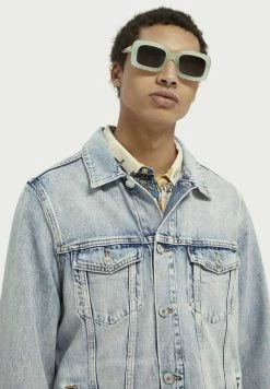 Scotch & Soda Veste En Jean - Blue -Scotch & Soda Soldes 4411a768fc3846698815320697d24c8c