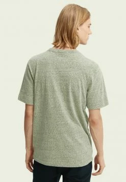 Scotch & Soda REGULAR FIT - T-shirt Imprimé - Army Melange -Scotch & Soda Soldes 4498a01d7a0144dba7f3e035f2cdd855
