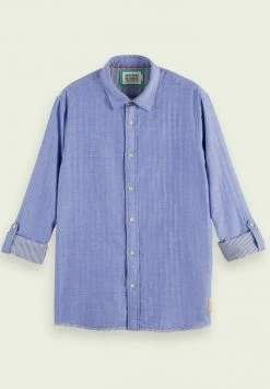 Scotch & Soda REGULAR-FIT BONDED - Chemise - Blue Melange 11 Scotch & Soda REGULAR-FIT BONDED - Chemise - Blue Melange -Scotch & Soda Soldes 4548da1c11a04ddfa871f1ca61b1af27