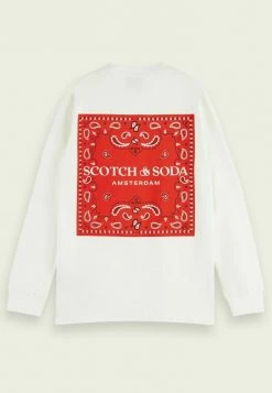 Scotch & Soda T-shirt Imprimé - Off White 13 Scotch & Soda T-shirt Imprimé - Off White -Scotch & Soda Soldes 454be616287749cea9bc2f4c56a0c957