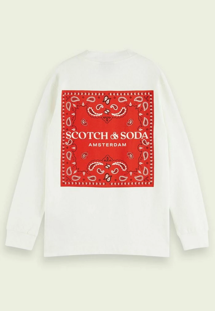 Scotch & Soda T-shirt Imprimé - Off White 7 Scotch & Soda T-shirt Imprimé - Off White – Image 7