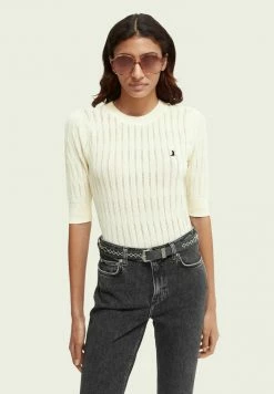 Scotch & Soda Pullover - Vanilla -Scotch & Soda Soldes 45e9d0e2e0ed49879a50c81c09027d44