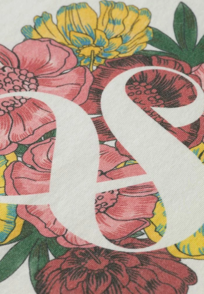 Scotch & Soda KNOTTED - T-shirt Imprimé - Off White 3 Scotch & Soda KNOTTED - T-shirt Imprimé - Off White – Image 3