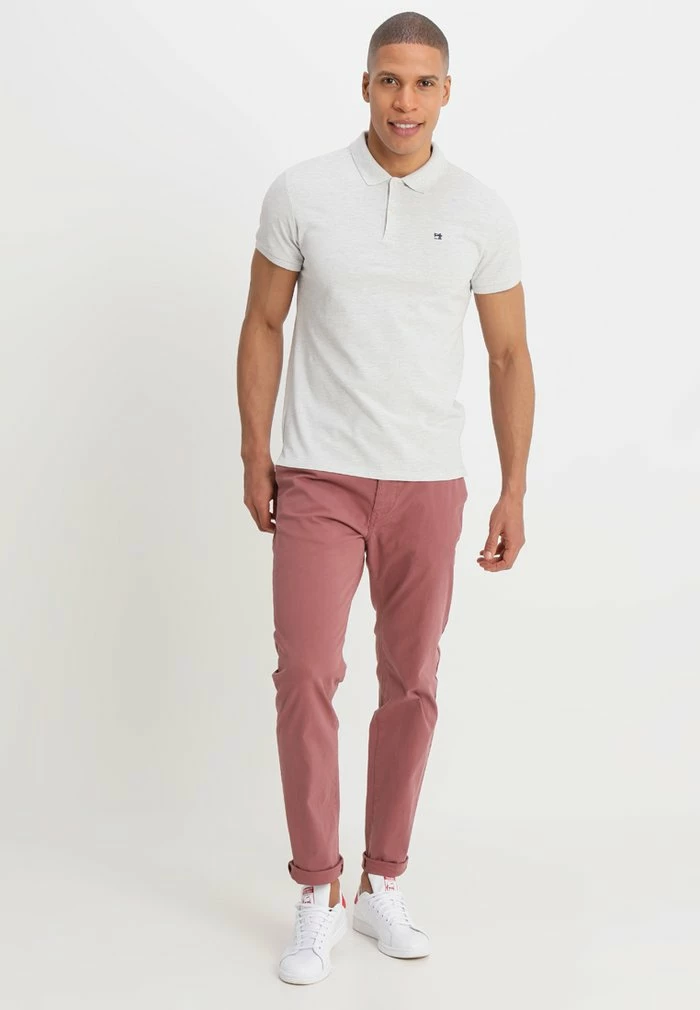 Scotch & Soda CLASSIC CLEAN - Polo - Light Grey Melange 2 Scotch & Soda CLASSIC CLEAN - Polo - Light Grey Melange – Image 2