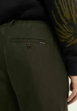 Scotch & Soda PLEATED SLIM-FIT - Pantalon Classique - Khaki 12 Scotch & Soda PLEATED SLIM-FIT - Pantalon Classique - Khaki -Scotch & Soda Soldes 46ed5deafa4840d591b5e02c9b5f3de8