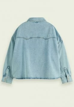 Scotch & Soda Chemisier - Bolder Than Blue -Scotch & Soda Soldes 4713f811b8b940f686ad0d27444af141