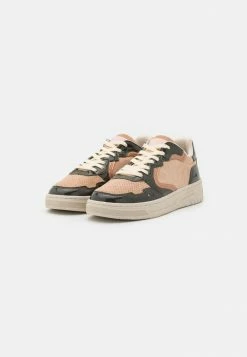 Scotch & Soda ELLI - Baskets Basses - Beige/green -Scotch & Soda Soldes 4714992a4ad04f4faffbe9b7862f45f7