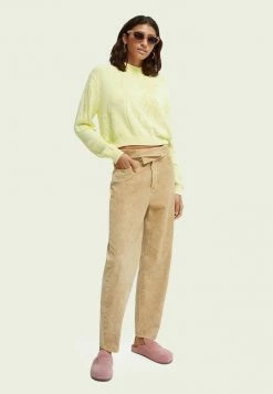 Scotch & Soda HIGH RISE BALLOON - Pantalon Classique - Desert