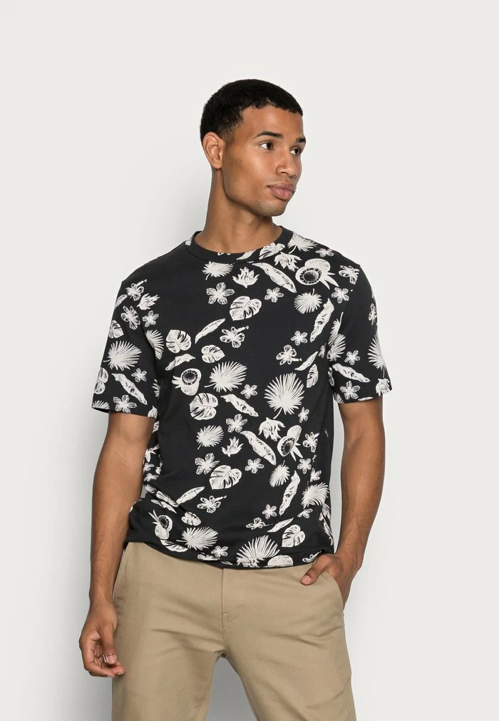 Scotch & Soda PRINTED CREWNECK - T-shirt Imprimé - Combo 1 Scotch & Soda PRINTED CREWNECK - T-shirt Imprimé - Combo