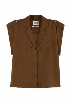 Scotch & Soda Chemisier - Moss -Scotch & Soda Soldes 481e22243abe4177bbe2a0b60d50c2ff