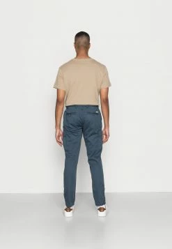 Scotch & Soda STUART GARMENT DYED REGULAR SLIM FIT - Pantalon Cargo - Steel -Scotch & Soda Soldes 4826dc8d5e984a2fa4269355cc357463