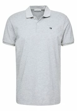 Scotch & Soda CLASSIC CLEAN - Polo - Grey Melange -Scotch & Soda Soldes 48a7a8921d7d4b2395483551cf493075