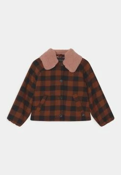 Scotch & Soda CHECKED - Veste Mi-saison - Brown -Scotch & Soda Soldes 48d7f4bd1d0341d8870136b7cbb0a658