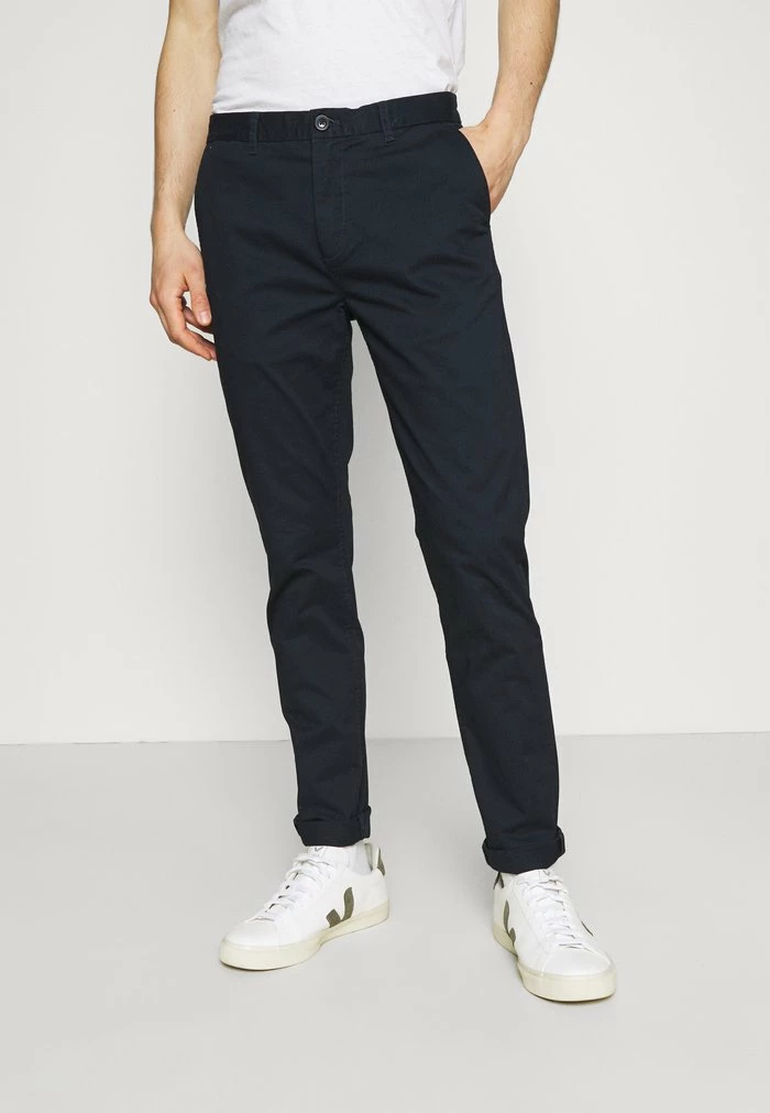 Scotch & Soda STUART CLASSIC - Chino - Navy 1 Scotch & Soda STUART CLASSIC - Chino - Navy