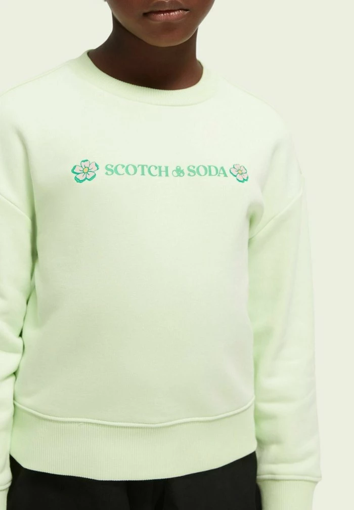 Scotch & Soda GRAPHIC - Sweatshirt - Lime 4 Scotch & Soda GRAPHIC - Sweatshirt - Lime – Image 4