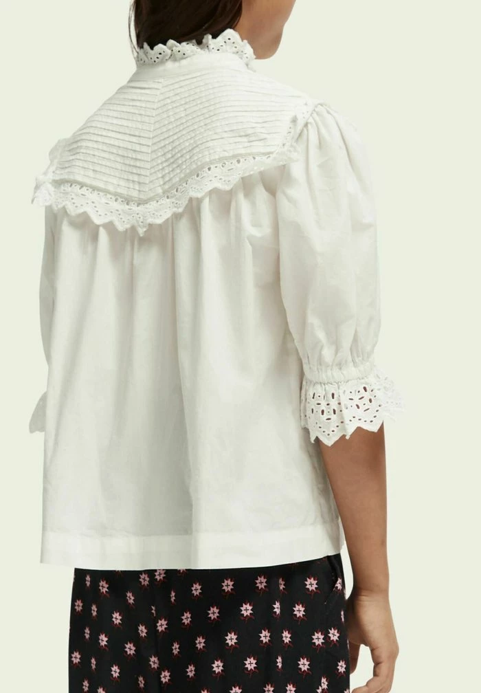 Scotch & Soda Blouse - White 6 Scotch & Soda Blouse - White – Image 6
