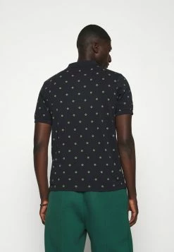Scotch & Soda PRINTED - Polo - Dark Blue -Scotch & Soda Soldes 4b43bb4566e7412db7c19c68aa641aa8