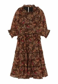 Scotch & Soda LENGTH DRESS WITH RUFFLES - Robe De Jour - Combo A Copper 8 Scotch & Soda LENGTH DRESS WITH RUFFLES - Robe De Jour - Combo A Copper -Scotch & Soda Soldes 4ca9cd8d818b46b9b9d6e82a8ae0ec3d