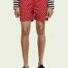 Scotch & Soda Short De Bain - Red