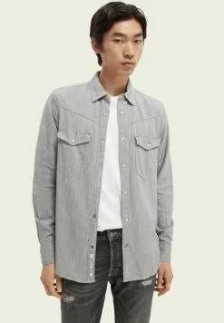 Scotch & Soda REGULAR - Chemise - Grey