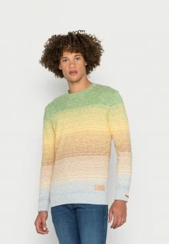 Scotch & Soda GRADIENT - Pullover - Green, Yellow, Light Blue