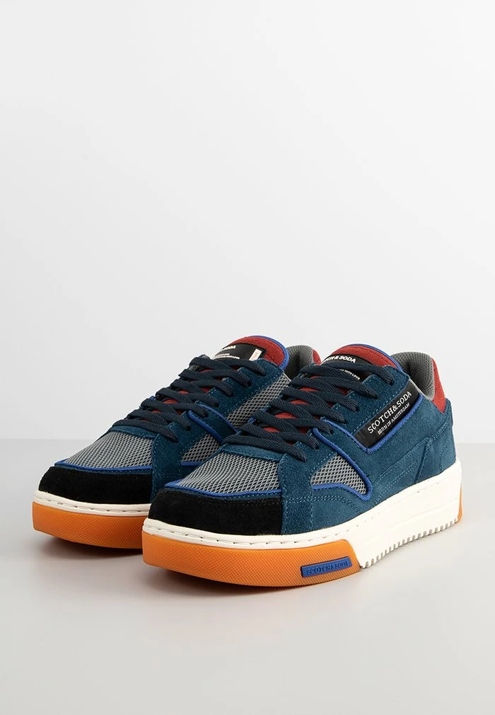 Scotch & Soda NEW CUP - Baskets Basses - Blue/green Multi 2 Scotch & Soda NEW CUP - Baskets Basses - Blue/green Multi – Image 2