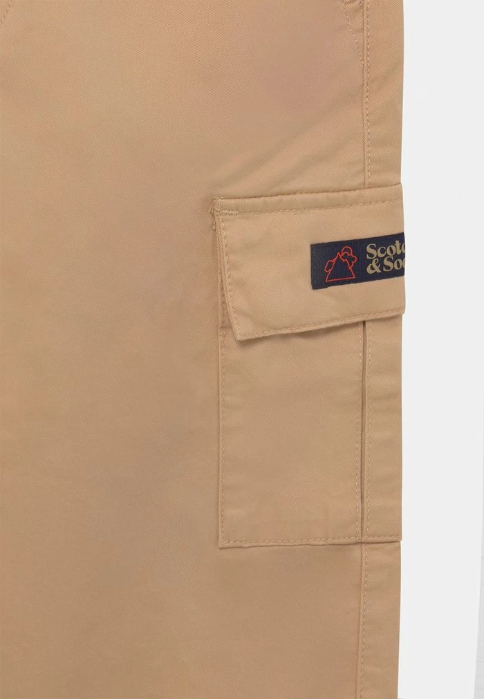 Scotch & Soda ELASTICATED-WAIST ORGANIC - Pantalon Cargo - Sand 3 Scotch & Soda ELASTICATED-WAIST ORGANIC - Pantalon Cargo - Sand – Image 3