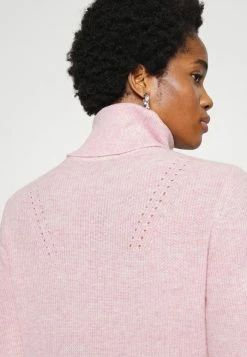 Scotch & Soda TURTLE NECK REGULAR FIT - Pullover - Pink Cloud Melange -Scotch & Soda Soldes 4f32530833ac448599de148b404c3069