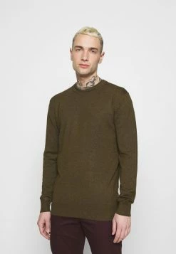 Scotch & Soda CLASSIC CREWNECK PULL - Pullover - Military Melange