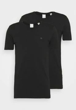 Scotch & Soda LOGO TEE 2 PACK - T-shirt Basique - Black 8 Scotch & Soda LOGO TEE 2 PACK - T-shirt Basique - Black -Scotch & Soda Soldes 4f9215a8e0ff4e849ebcdf71573adfb5