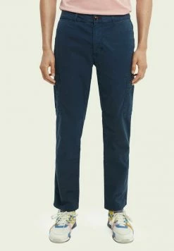 Scotch & Soda SLIM FIT - Pantalon Cargo - Navy