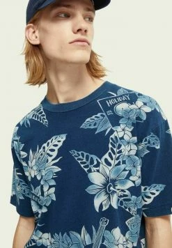 Scotch & Soda ORGANIC TEE - T-shirt Imprimé - Combo C -Scotch & Soda Soldes 4fd3a5083e5b476bb71afbcd7db4f8a9