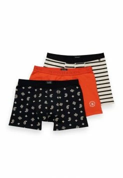 Scotch & Soda Shorty - Black, Orange, Dark Blue