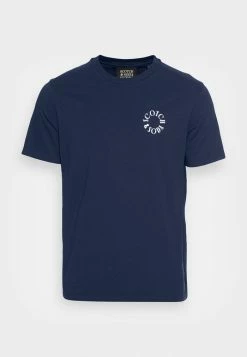 Scotch & Soda SHORT SLEEVE LOGO TEE - T-shirt Basique - Navy 8 Scotch & Soda SHORT SLEEVE LOGO TEE - T-shirt Basique - Navy -Scotch & Soda Soldes 5014aa27b3bb4346810168478a0a7186