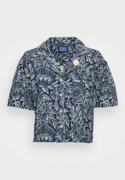 Scotch & Soda BEACH - Blouse - Indigo -Scotch & Soda Soldes 51b6fdd988284d0bbb82394ac816bd16
