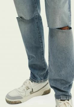 Scotch & Soda CLASSIC - Jean Droit - Blue -Scotch & Soda Soldes 524dcfa985af426a835705d99d987034