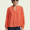 Scotch & Soda Blouse - Sunset Red