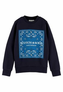 Scotch & Soda REGULAR FIT - Sweatshirt - Night -Scotch & Soda Soldes 52c3a50a2a234b02bae11c82d4d9d54c