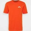 Scotch & Soda LOGO CREWNECK TEE - T-shirt Imprimé - Chili Pepper