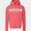 Scotch & Soda COLOURFUL ARTWORK HOODED - Sweatshirt - Hollywood Flame