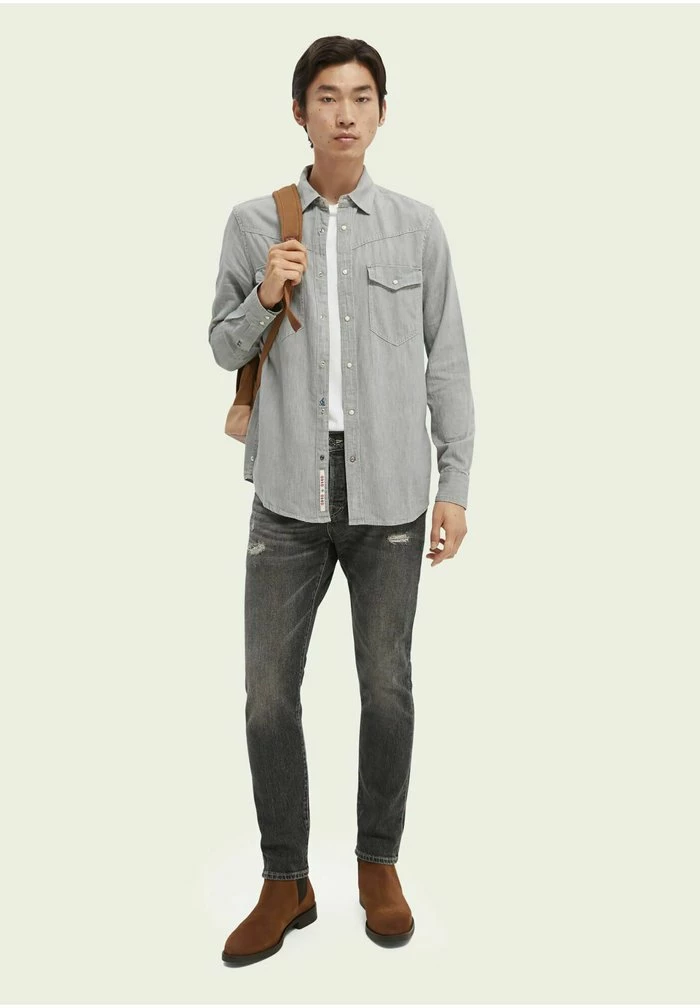 Scotch & Soda REGULAR - Chemise - Grey 2 Scotch & Soda REGULAR - Chemise - Grey – Image 2