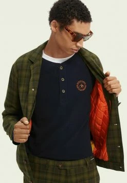 Scotch & Soda Veste Mi-saison - Khaki, Olive -Scotch & Soda Soldes 5473f301d470439e972fa4ea6c6751f2