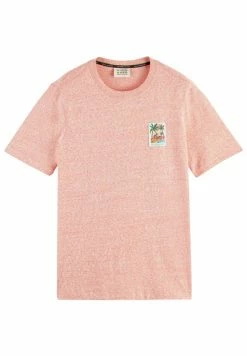 Scotch & Soda REGULAR FIT - T-shirt Imprimé - Vulcano Melange -Scotch & Soda Soldes 551c78b5c1094b9a81a07be15cd5603d